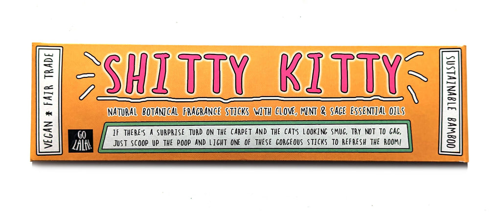 Shitty Kitty Funny Smells Fragrance Sticks