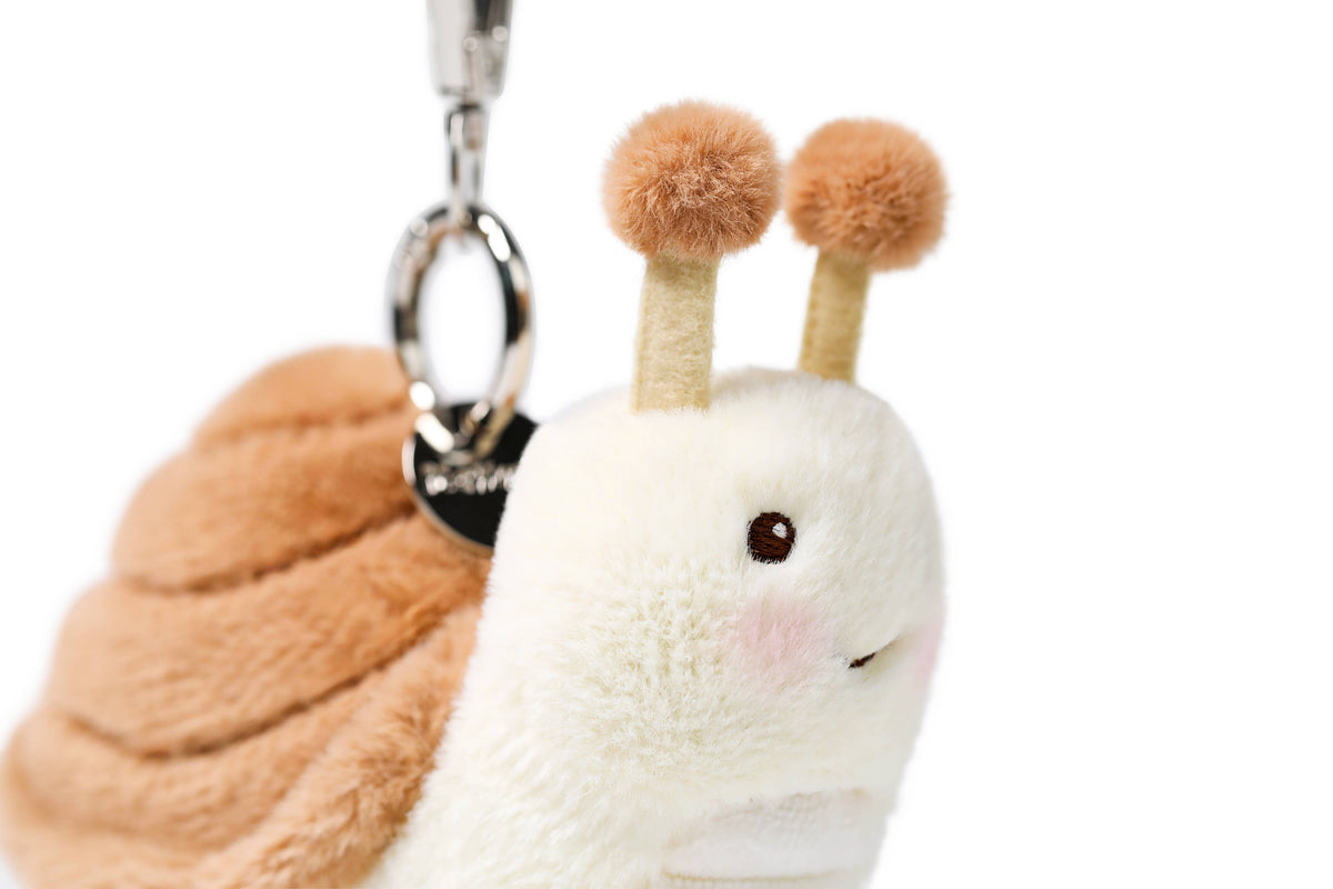 Gari Snail Plush Bag Charm
