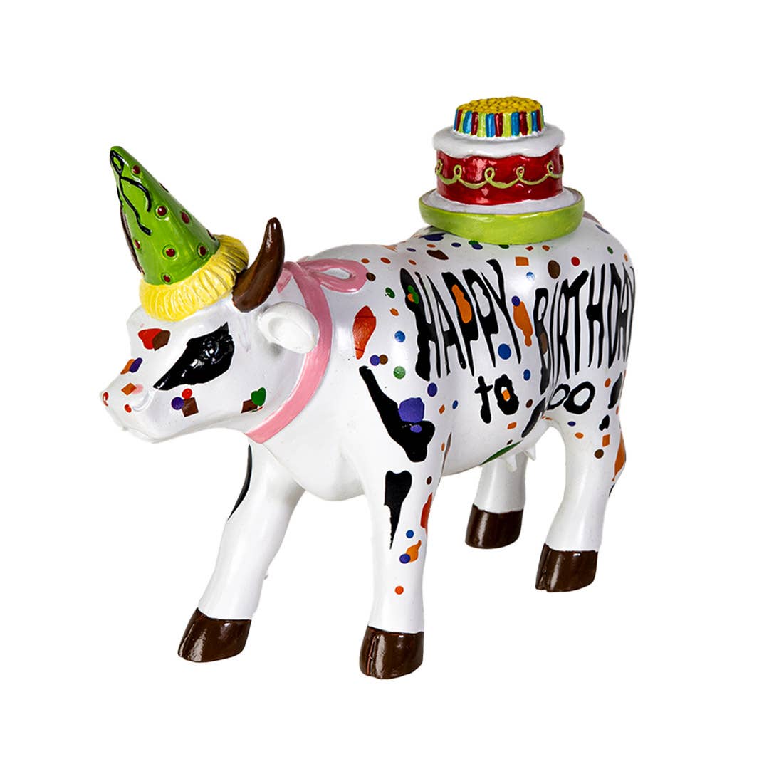 Happy Birthday to Moo Cowparade Figurine