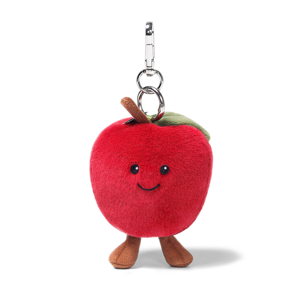 Apple Plush Bag Charm