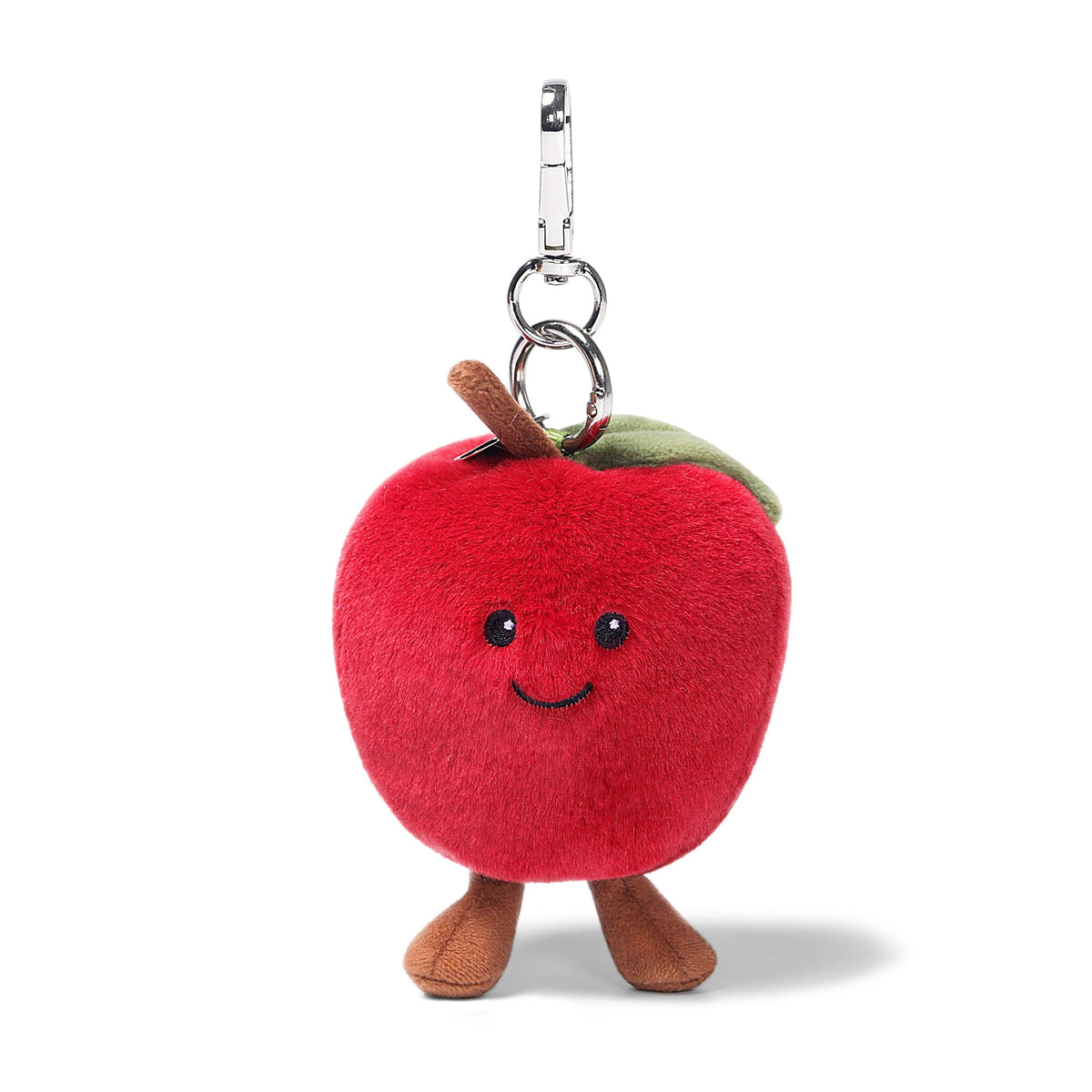 Apple Plush Bag Charm