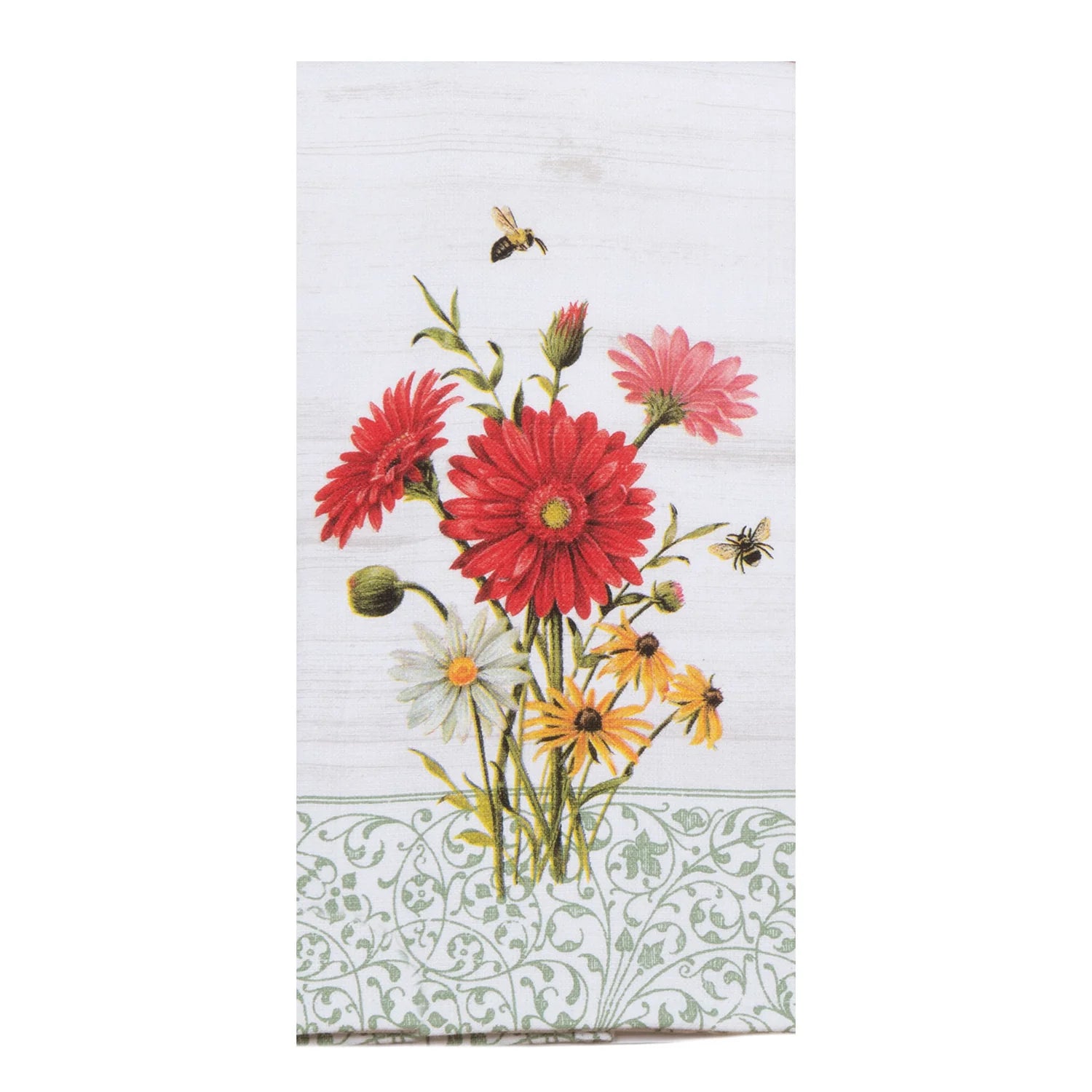 Floral Buzz Kitchen Towel