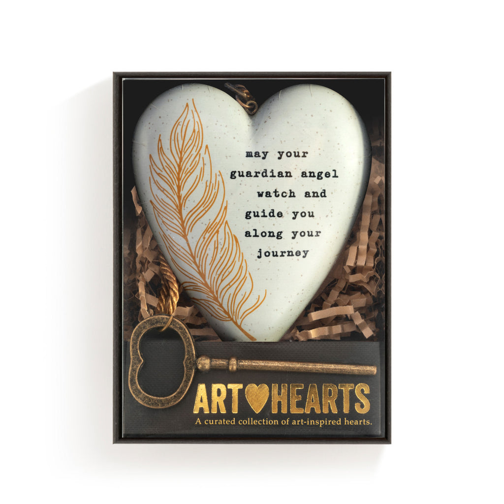 May Your Guardian Angel Art Heart