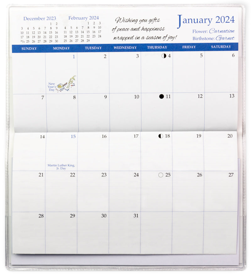 Sailboats 2 Year Pocket Calender