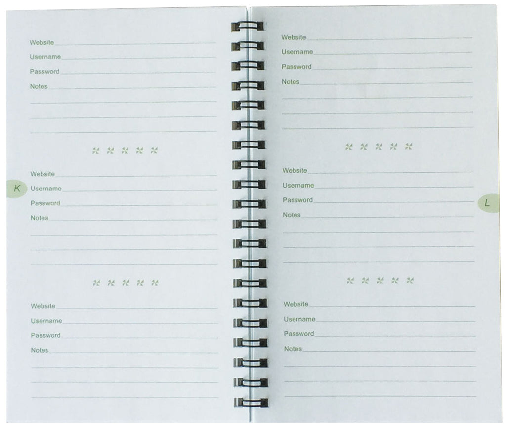 Butterfly Password Book