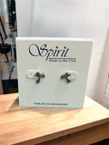 Spirit by Silver Forest Mushroom Earrings