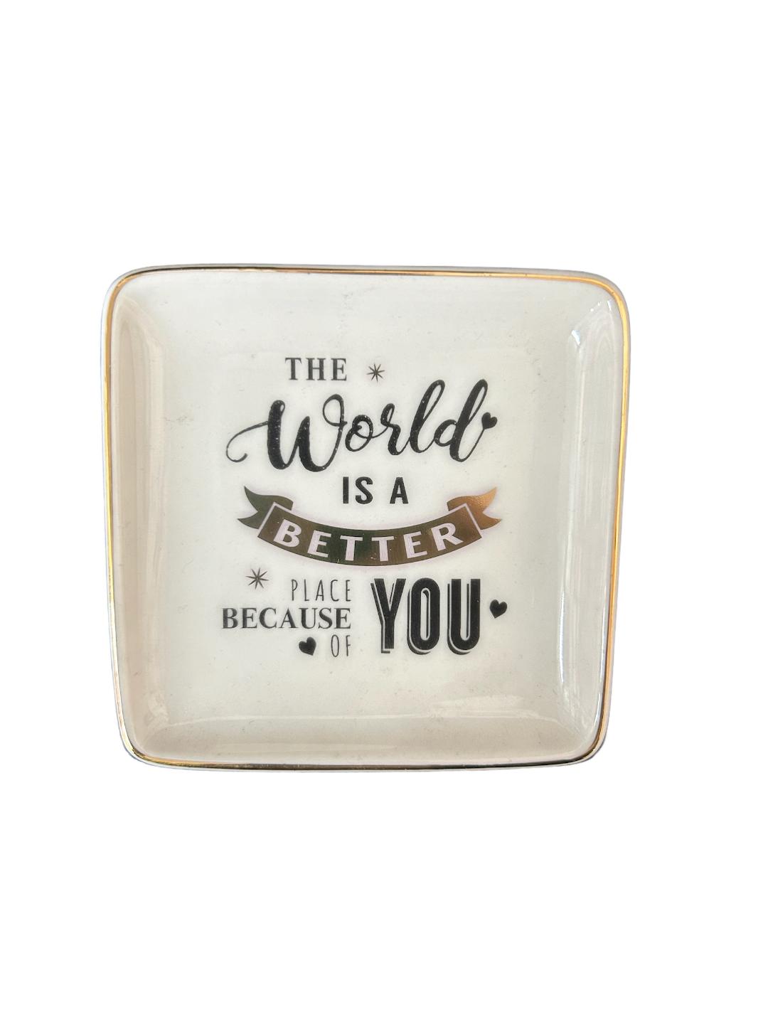 Sentiment Trinket Dishes
