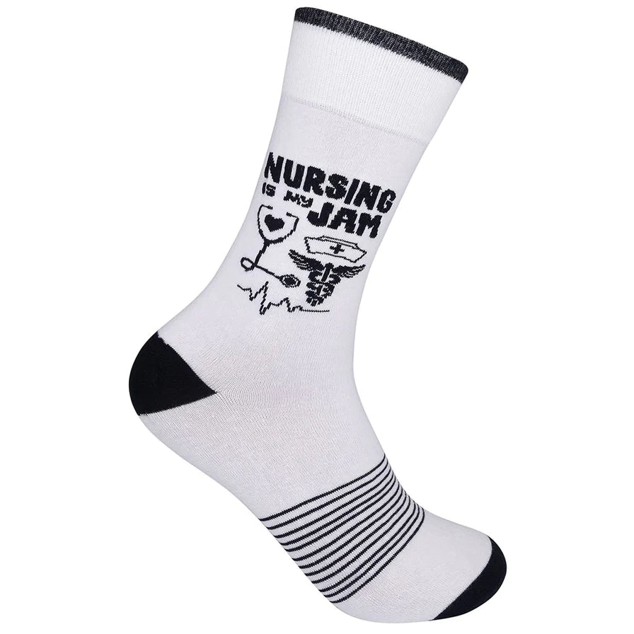 Nursing Is My Jam Socks