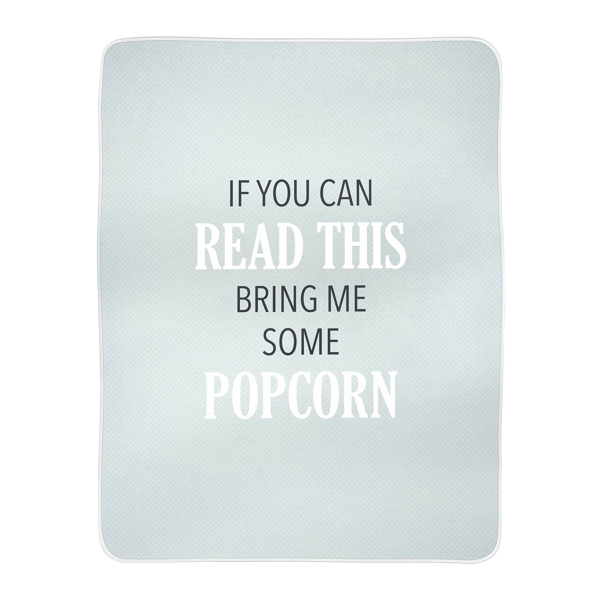 If You Can Read This Movie Night Blanket