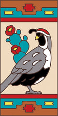 Southwest Quail Right Tile