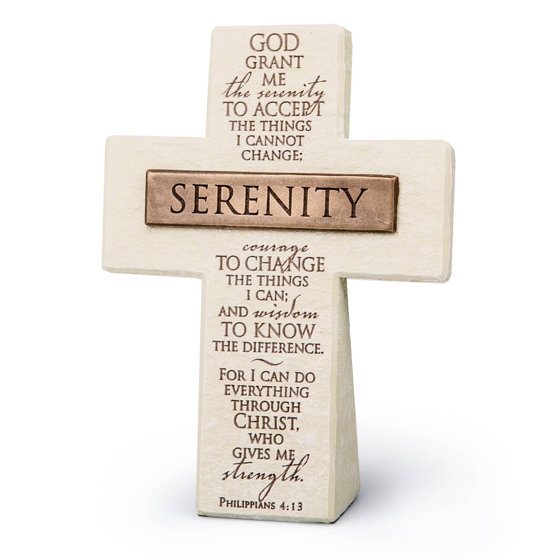Serenity Prayer Cross