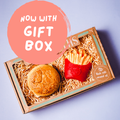 Sale!! The Quirky Soaper - Burger + Fries Duo