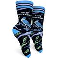 Shit Happens Womens Crew Socks