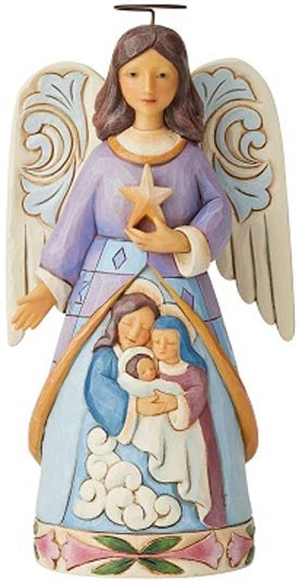 Jim Shore Starlit Serenity Nativity Angel Figurine