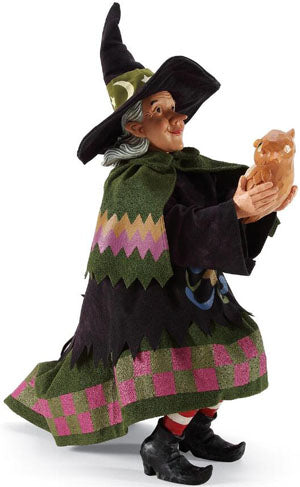 Jim Shore Possible Dreams The Wise Owl Witch Figurine