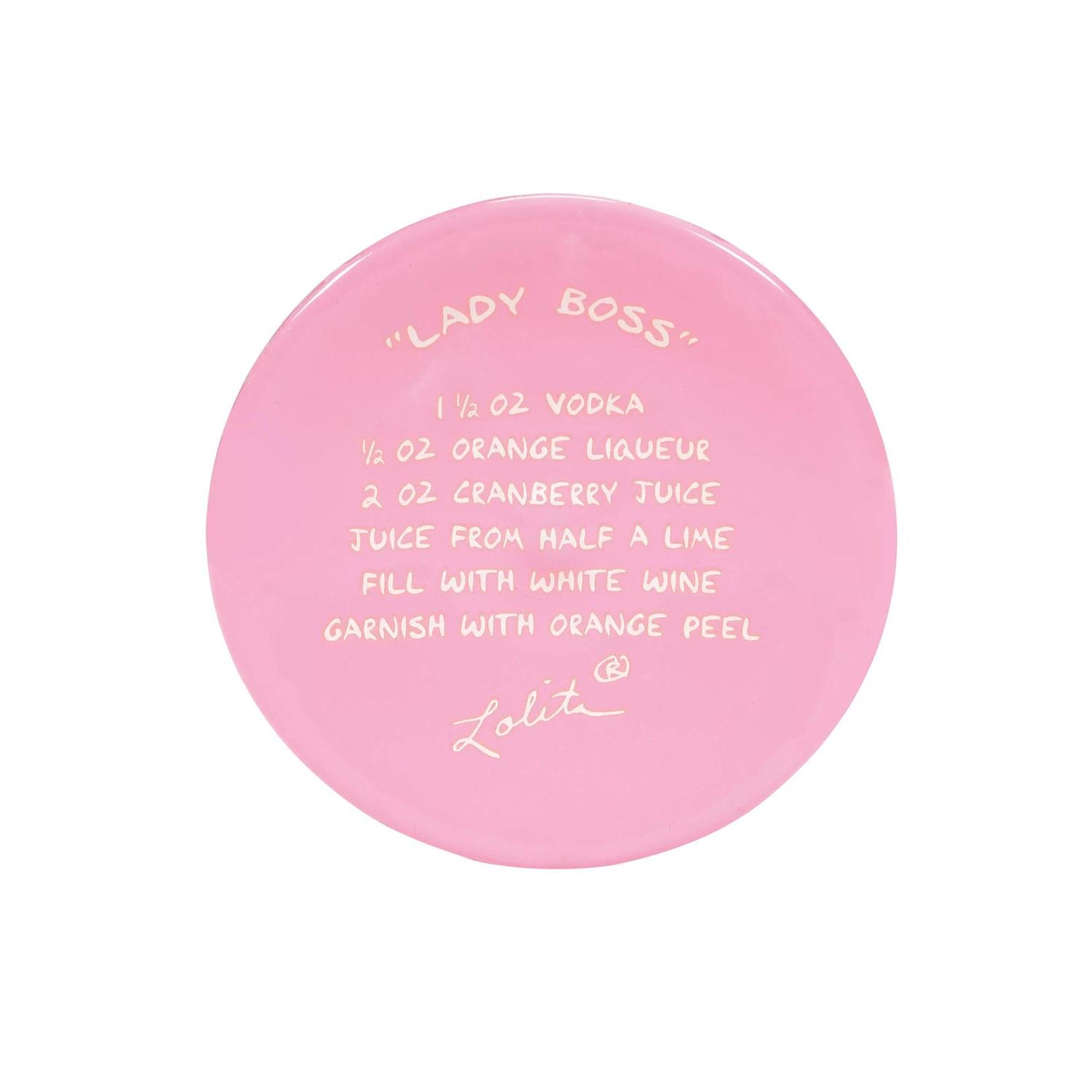 Lady Boss Lolita Wine Glass