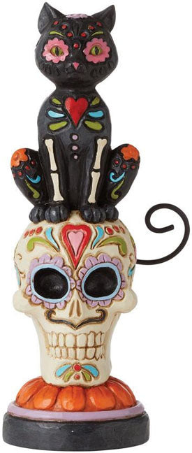 Jim Shore Dia de los Gatos Sugar Skull