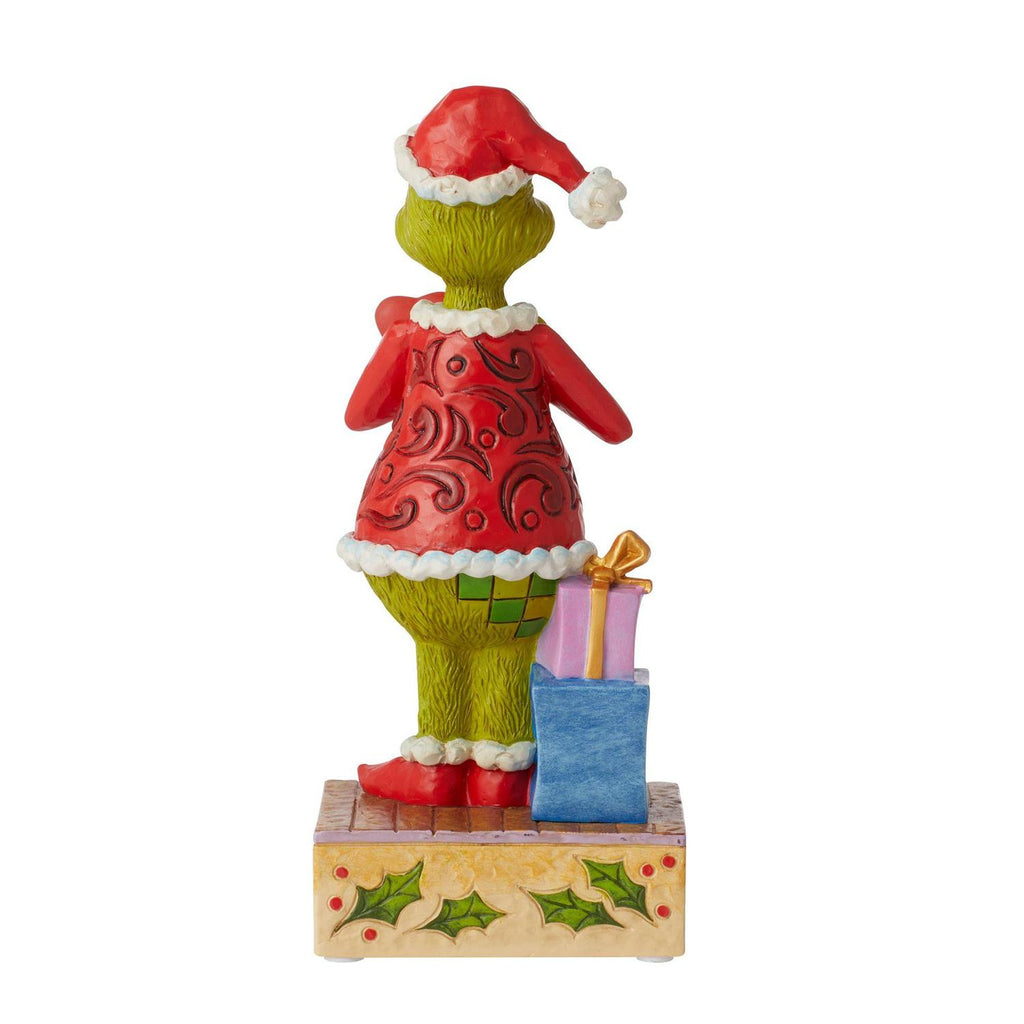 Jim Shore Dr Seuss Grinch w/Lg Red Heart
