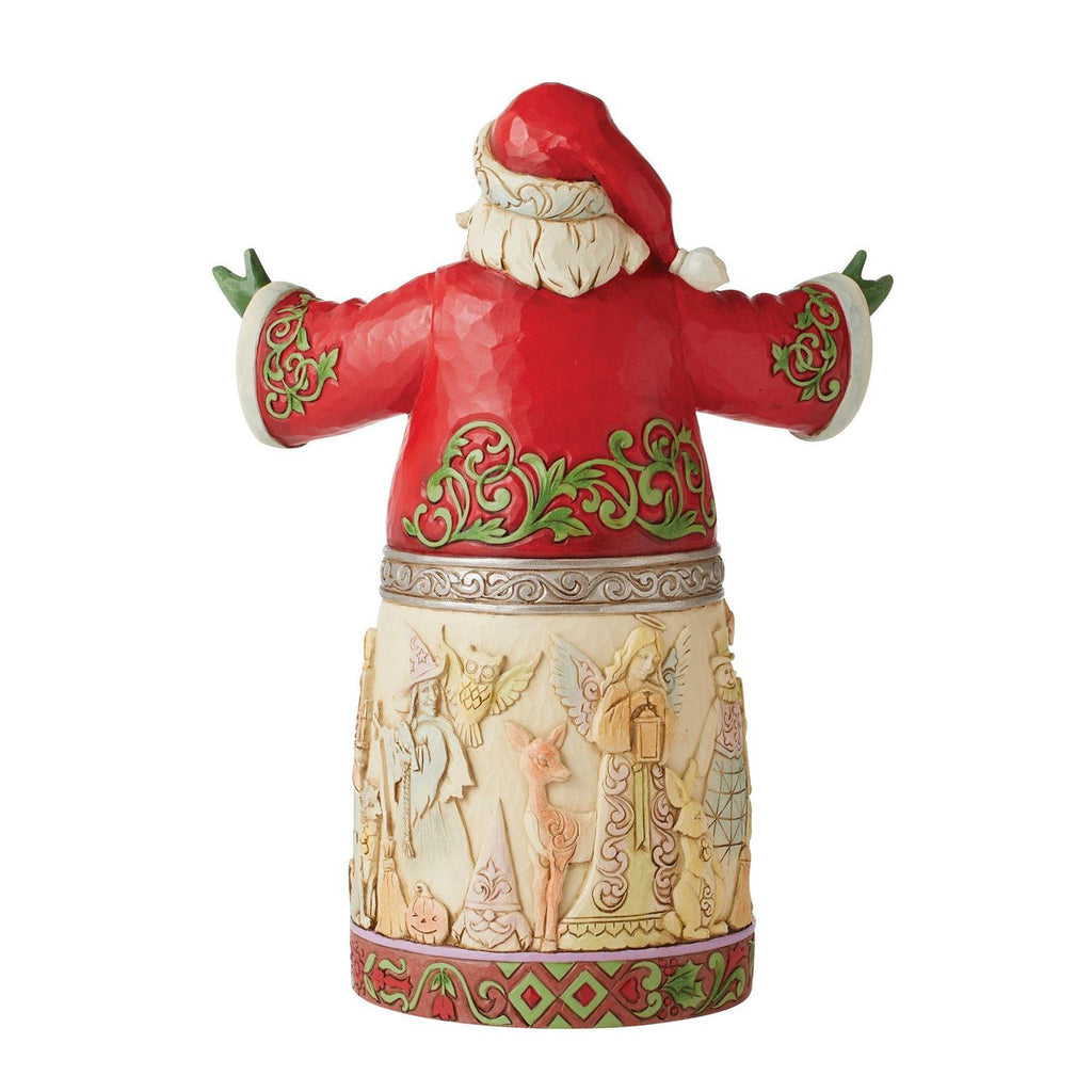 Jim Shore 20th Anniversary Santa 12" Figurine Celebrating 20 Years Together