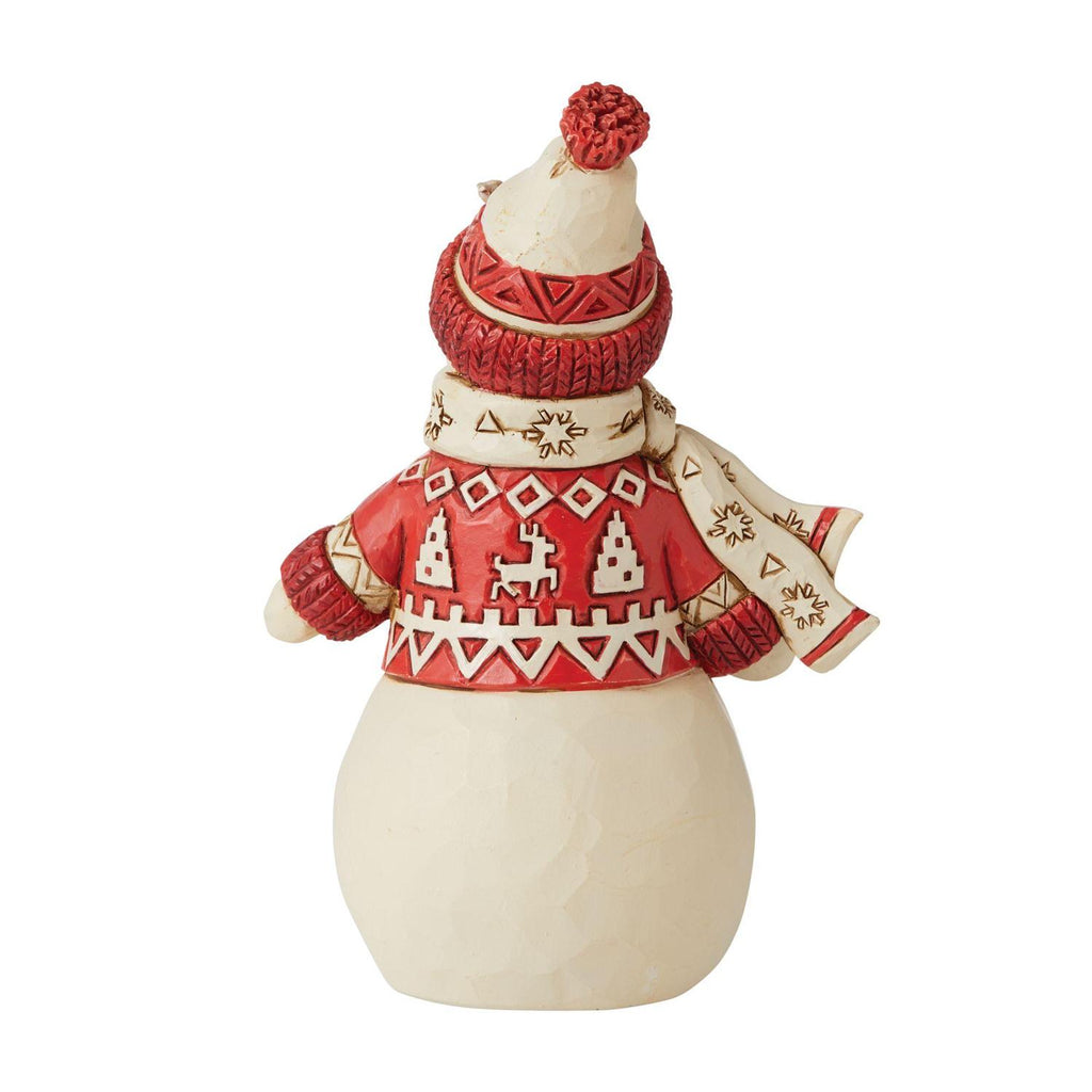 Jim Shore Heartwood Creek Nordic Noel Snowy Smiles Figurine