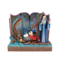 Jim Shore Disney Traditions Sorcerer Mickey Fantasia Storybook