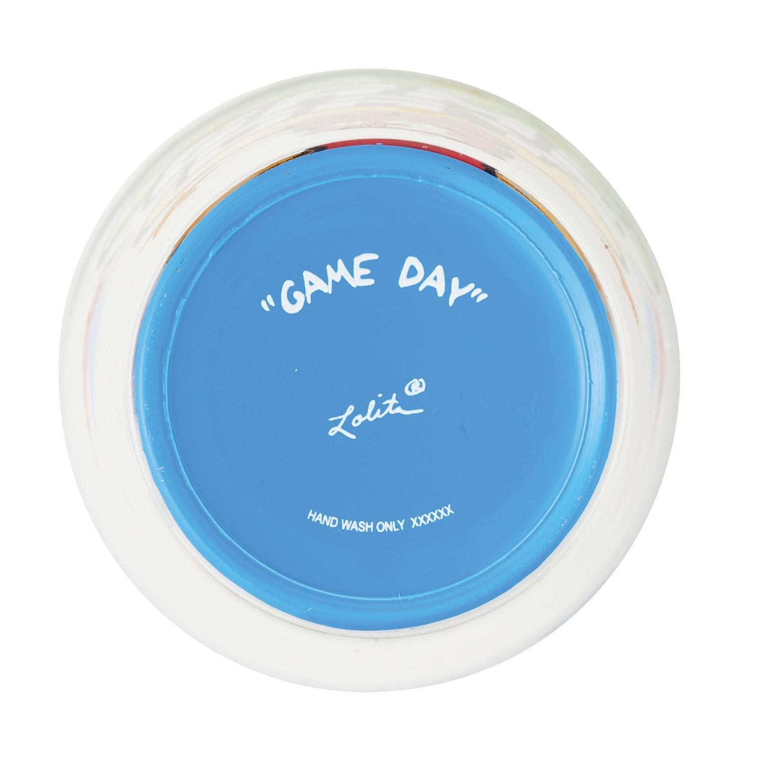 Lolita Beer Pilsner Pint Glass Game Day