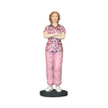 White Female Nurse Figurine