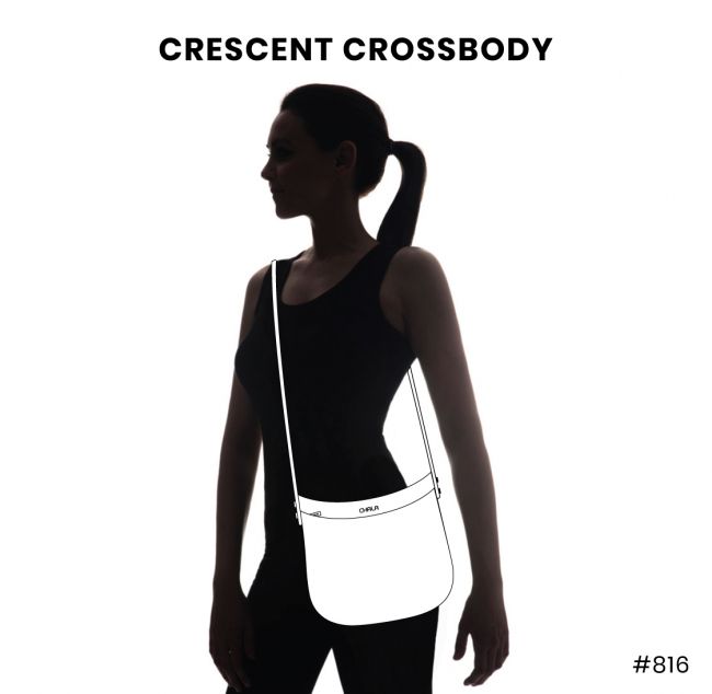 Dragonfly Crescent Crossbody