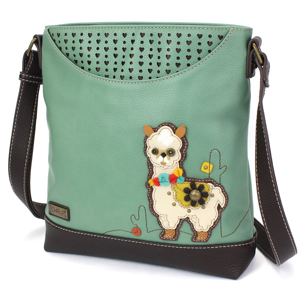 Llama Sweet Green Messenger