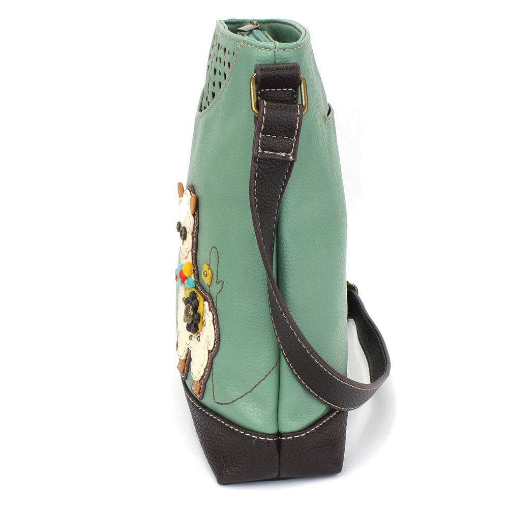 Llama Sweet Green Messenger