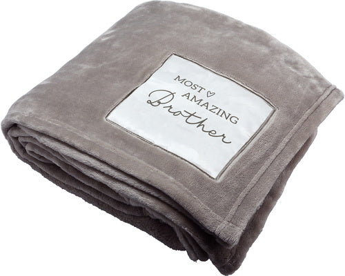 Most Amazing Brother Royal Plush Blanket