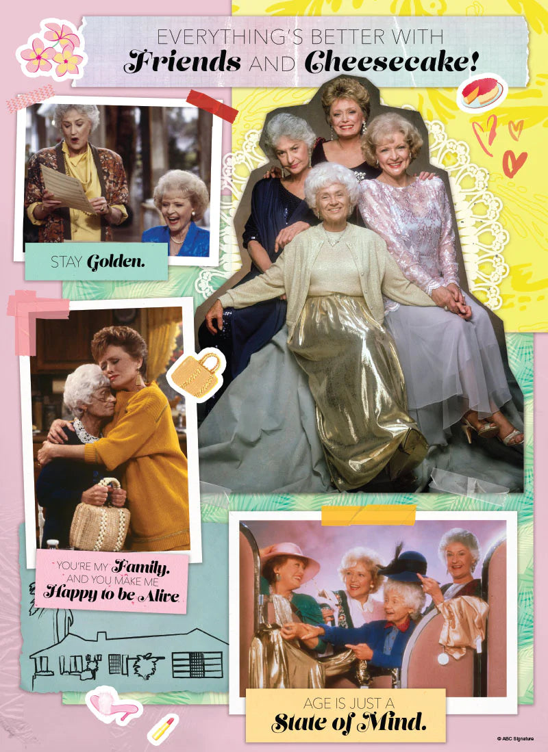 The Golden Girls Puzzle Cheesecake