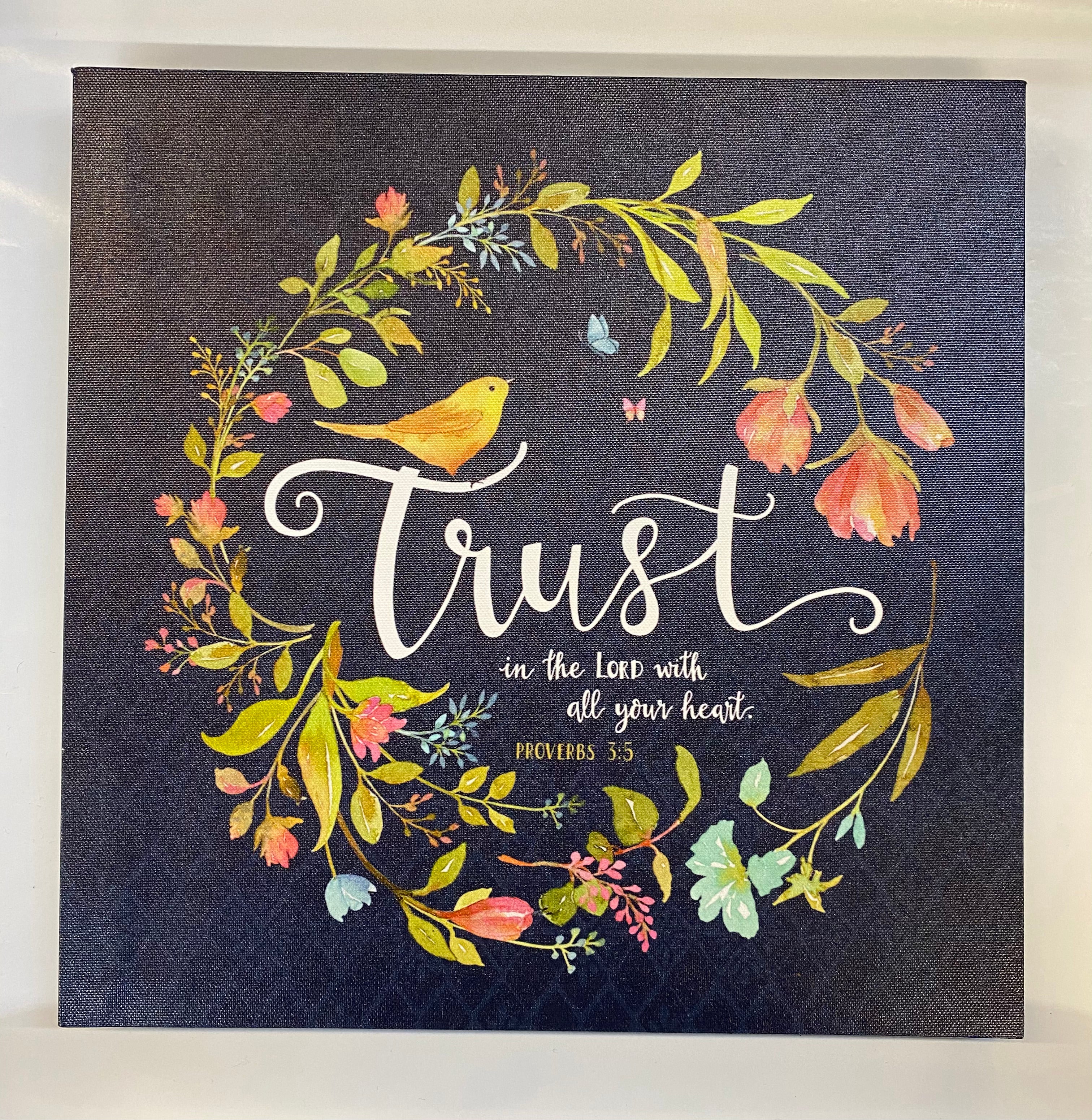 Proverbs 3:5 Canvas