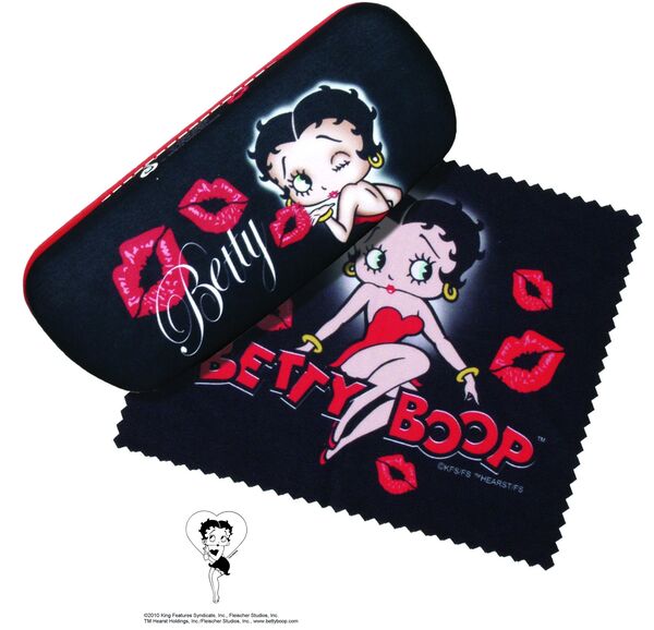 Betty Boop Kiss Eyeglass Case