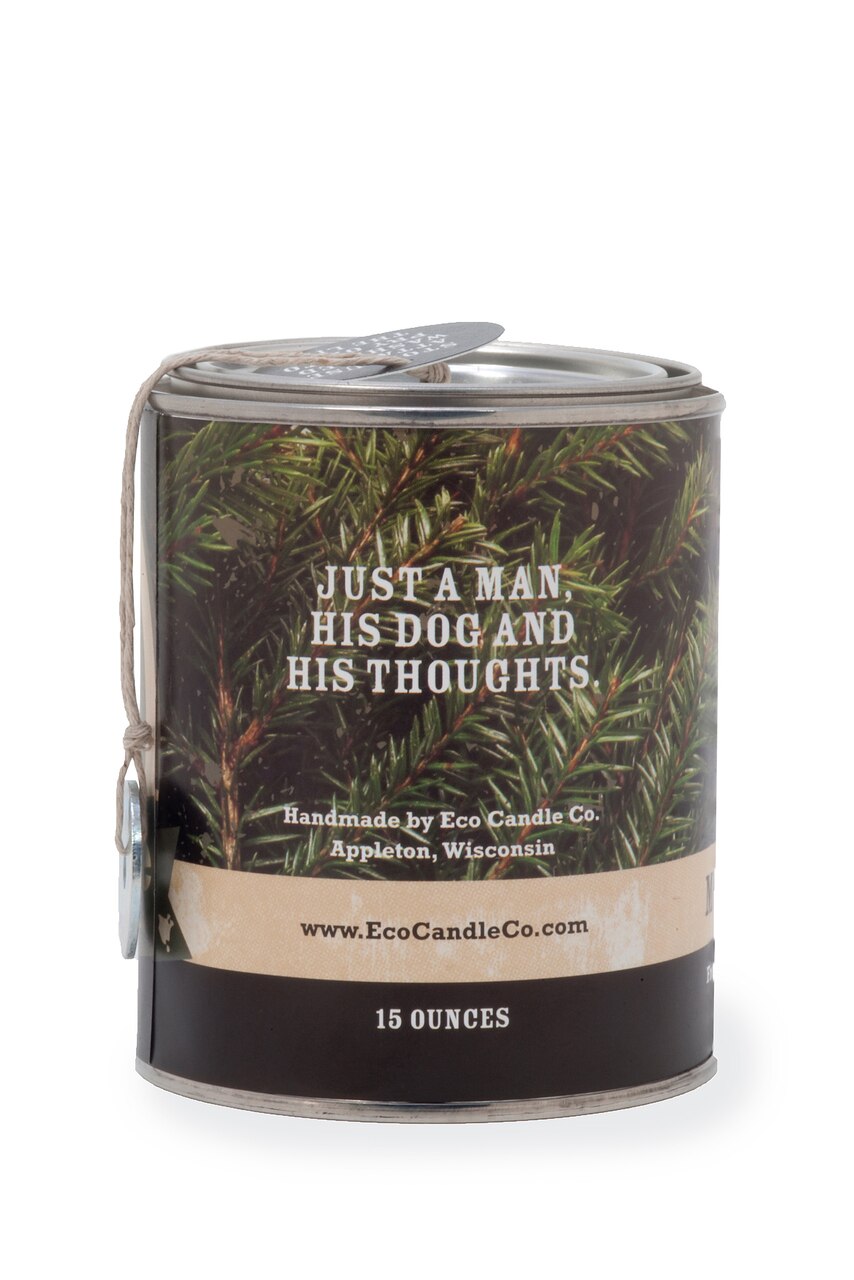 The MANdle Mountain Man Candle