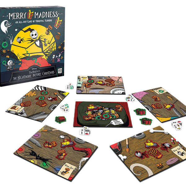 Merry Madness Nightmare Before Christmas Game