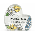 A Daughter Is A Gift Of Love Glass Plaque