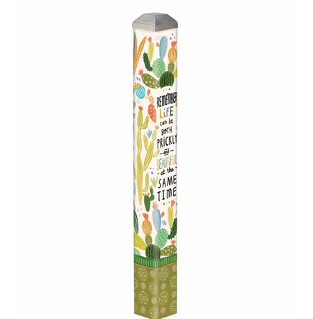 Prickly and Beautiful 16" Mini Art Pole