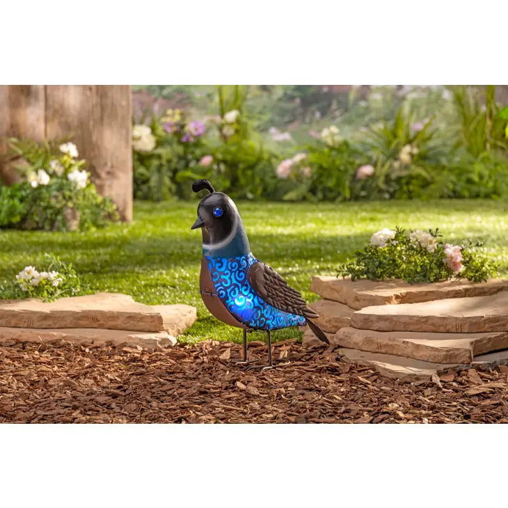 Solar Metal Quail