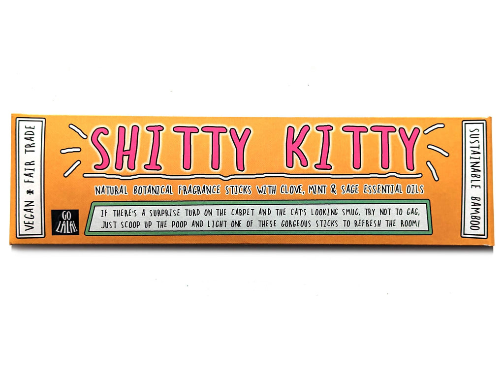 Shitty Kitty Funny Smells Fragrance Sticks
