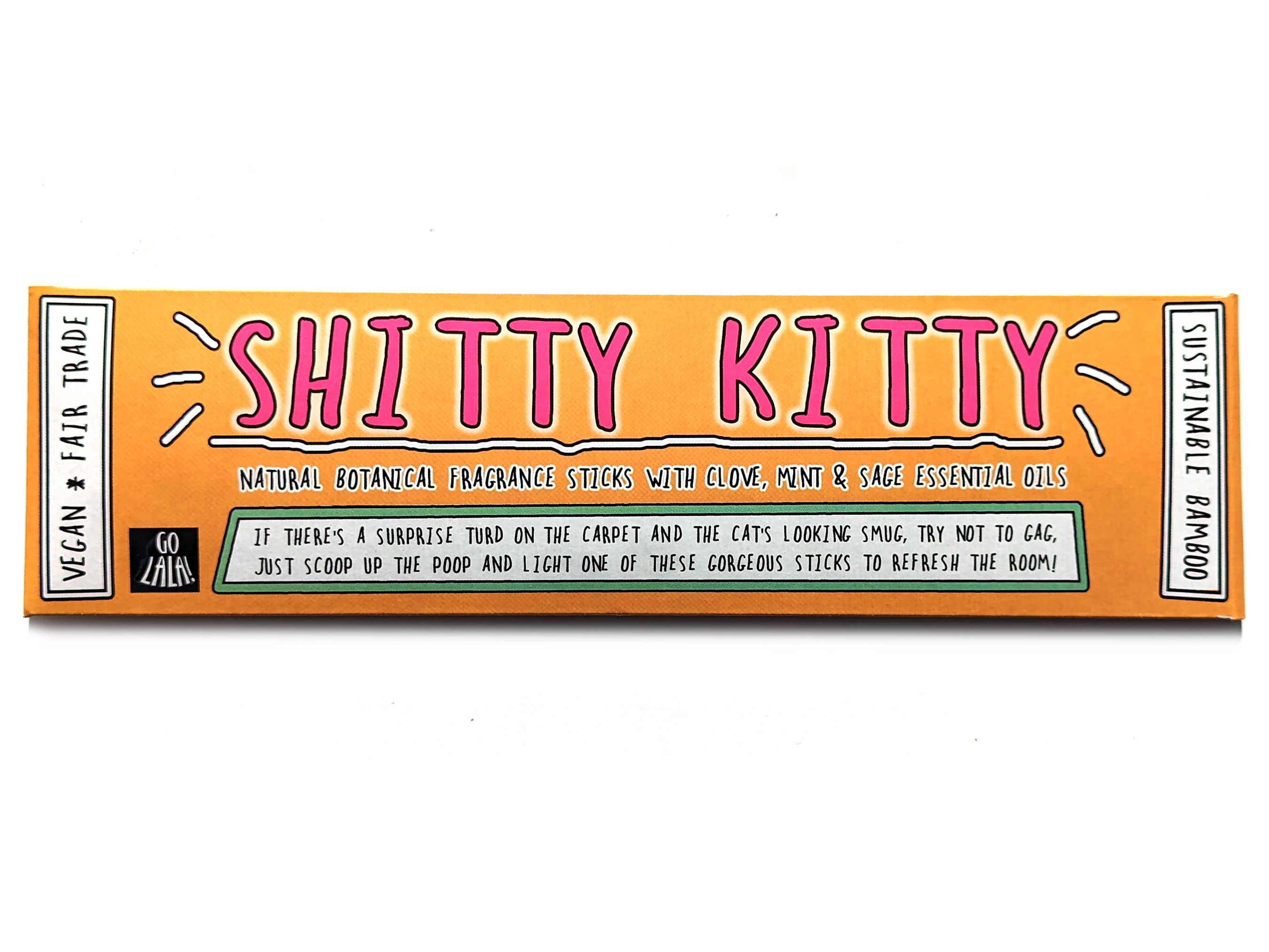 Shitty Kitty Funny Smells Fragrance Sticks