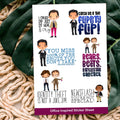 Office Inspired Sticker Sheet