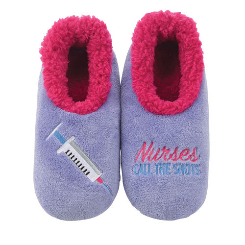 Nurses Call the Shots Women's Snoozies