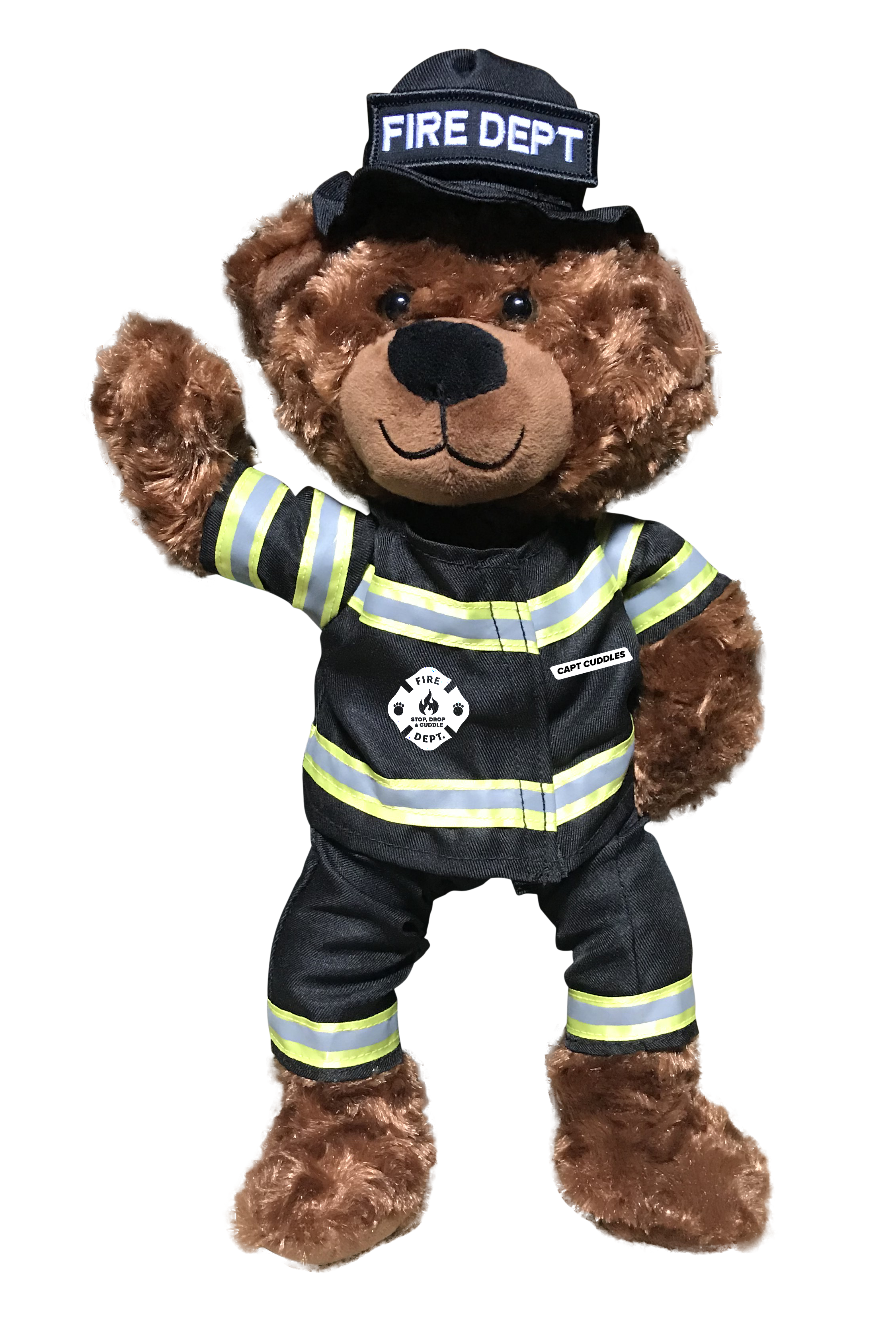 ZZZ Bears - Capt Cuddles Fireman Teddy Bear