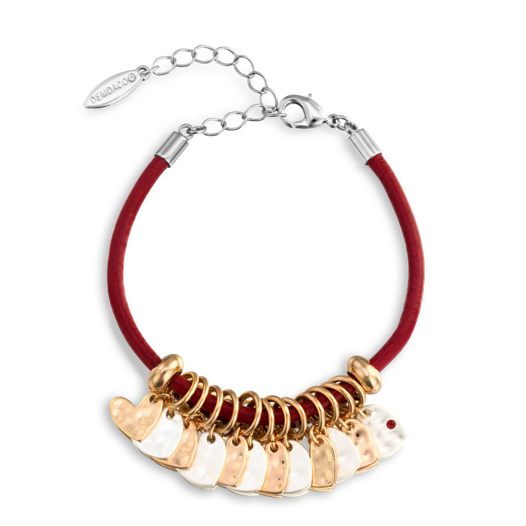 Charm Bracelet - Red Heart