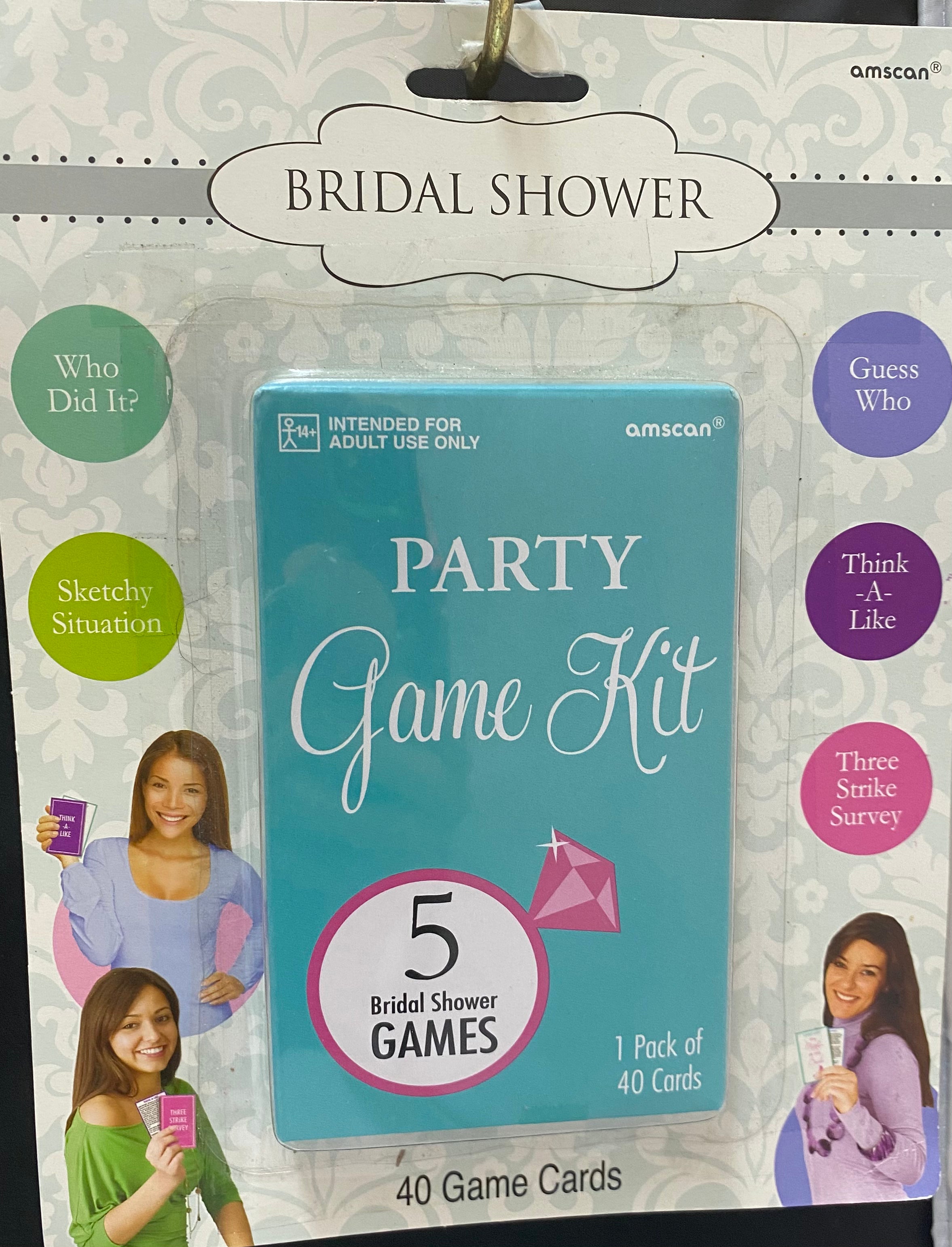 Bridal Shower Game kit