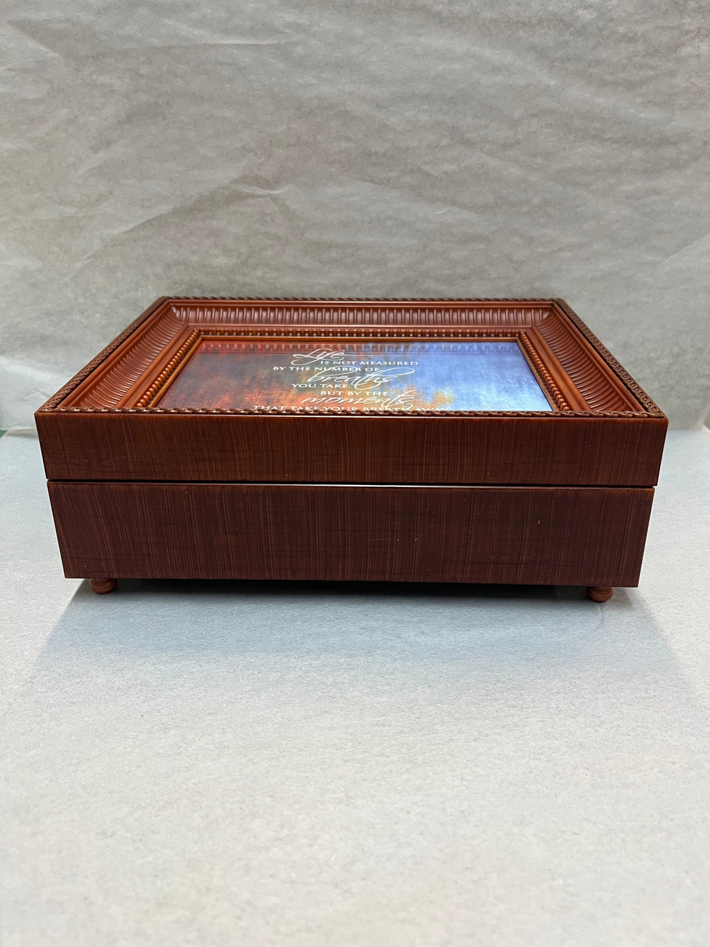 “Life Is Not Measured...” Music Box
