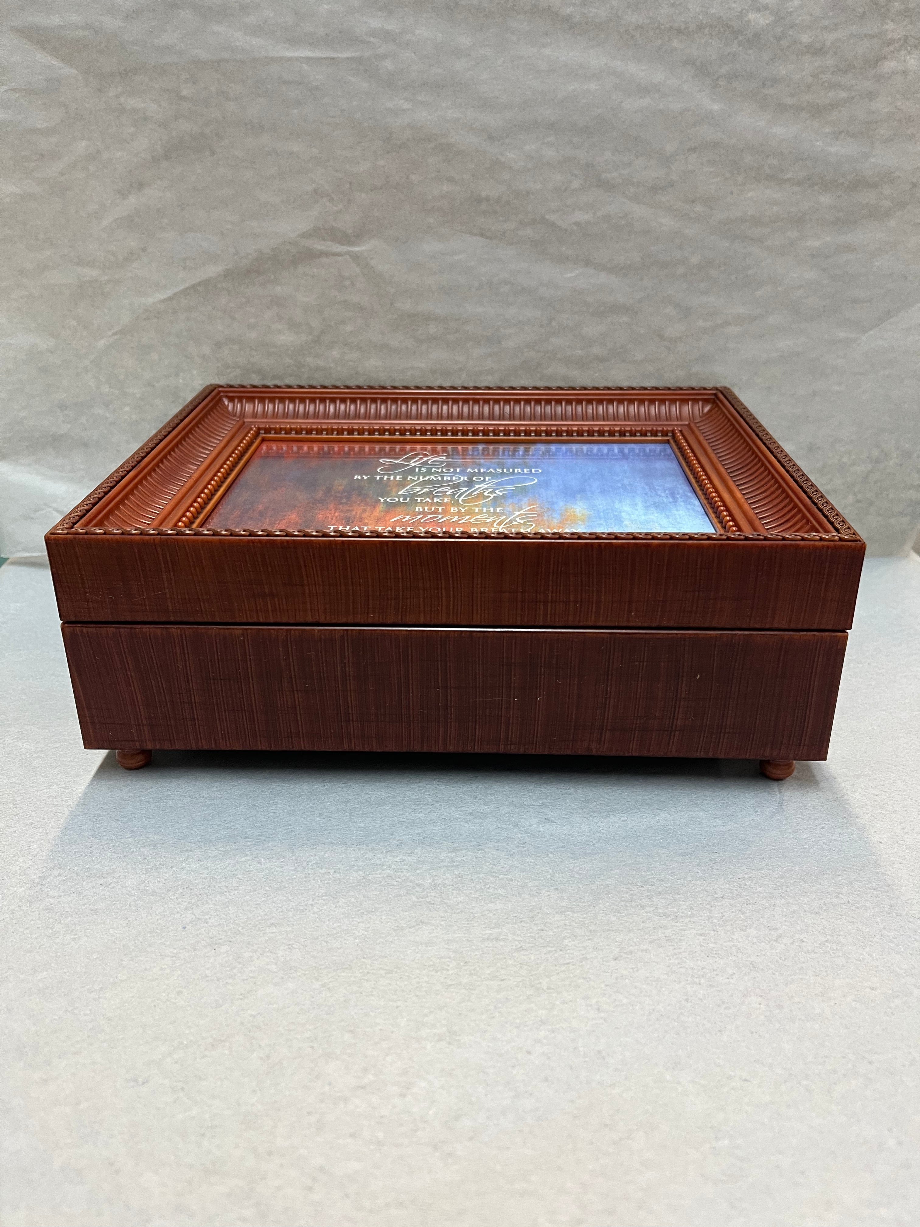 “Life Is Not Measured...” Music Box
