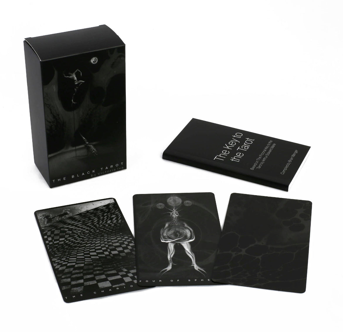 Black Tarot Deck of Cards