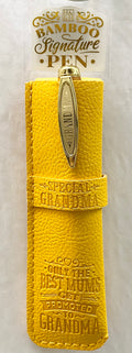 Special Grandma Bamboo Name Pen